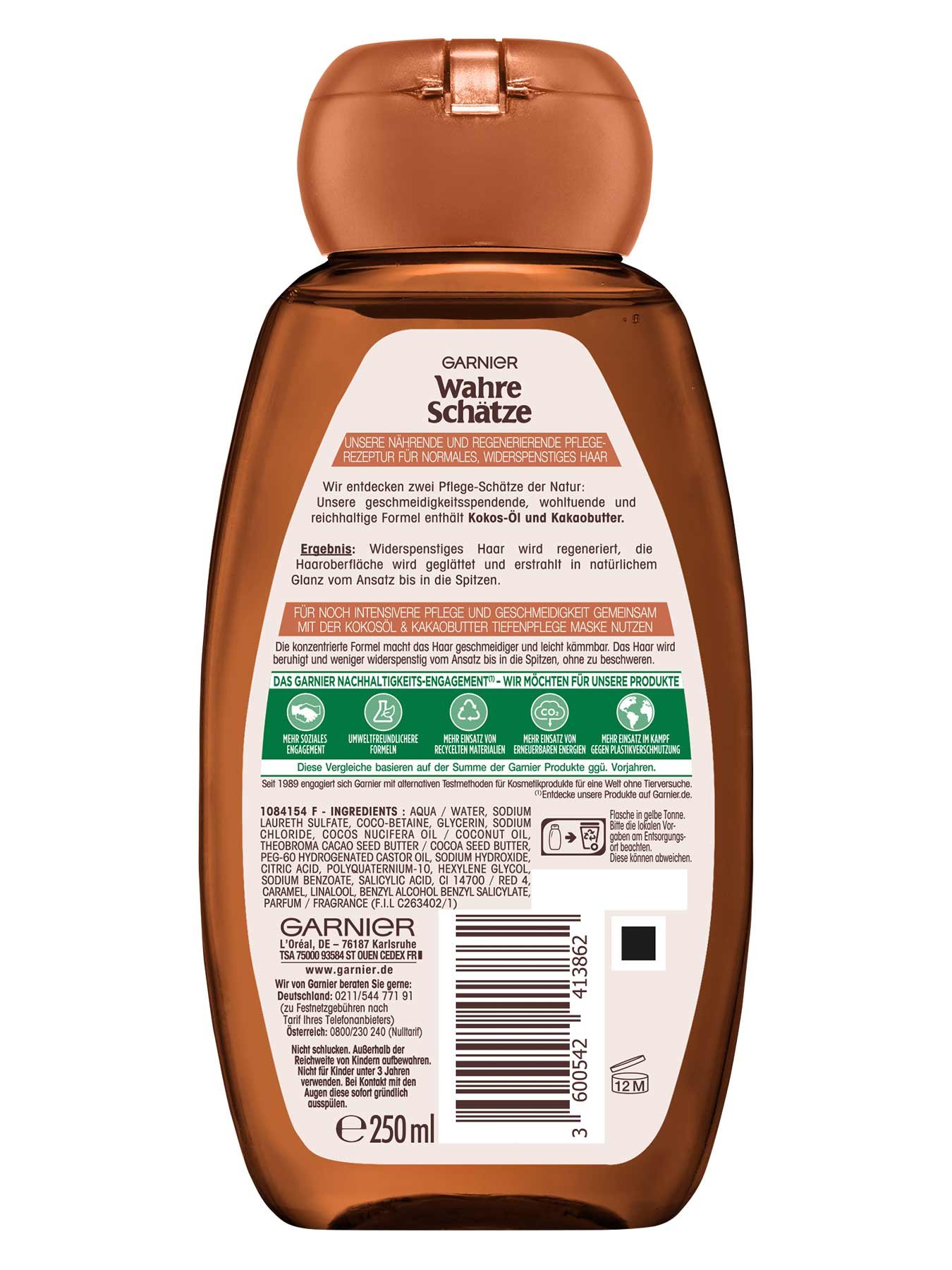 Wahre Schätze Kokosöl & Kakaobutter Shampoo
